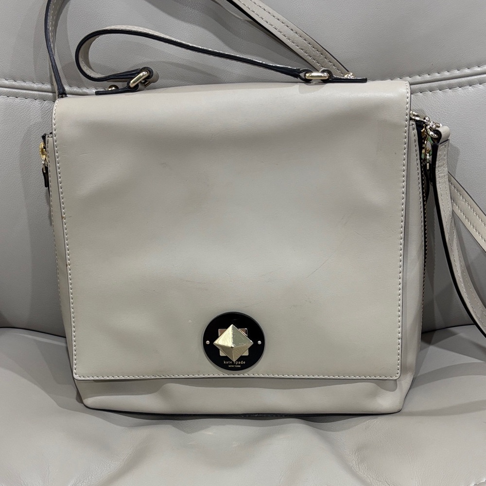 Kate Spade Clock Tower Varick Street Abbie Satchel Shoulder Bag